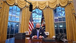 President Biden Oval Office