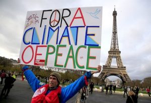 Climate Change Protestor