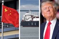 China, ship and Trump