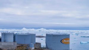 Icebergs in Greenland