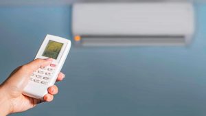 ac remote and unit